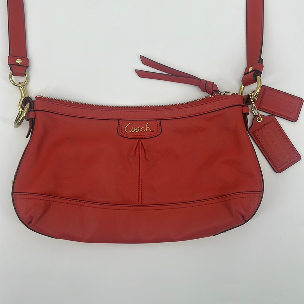 Coach Coral Orange Crossbody